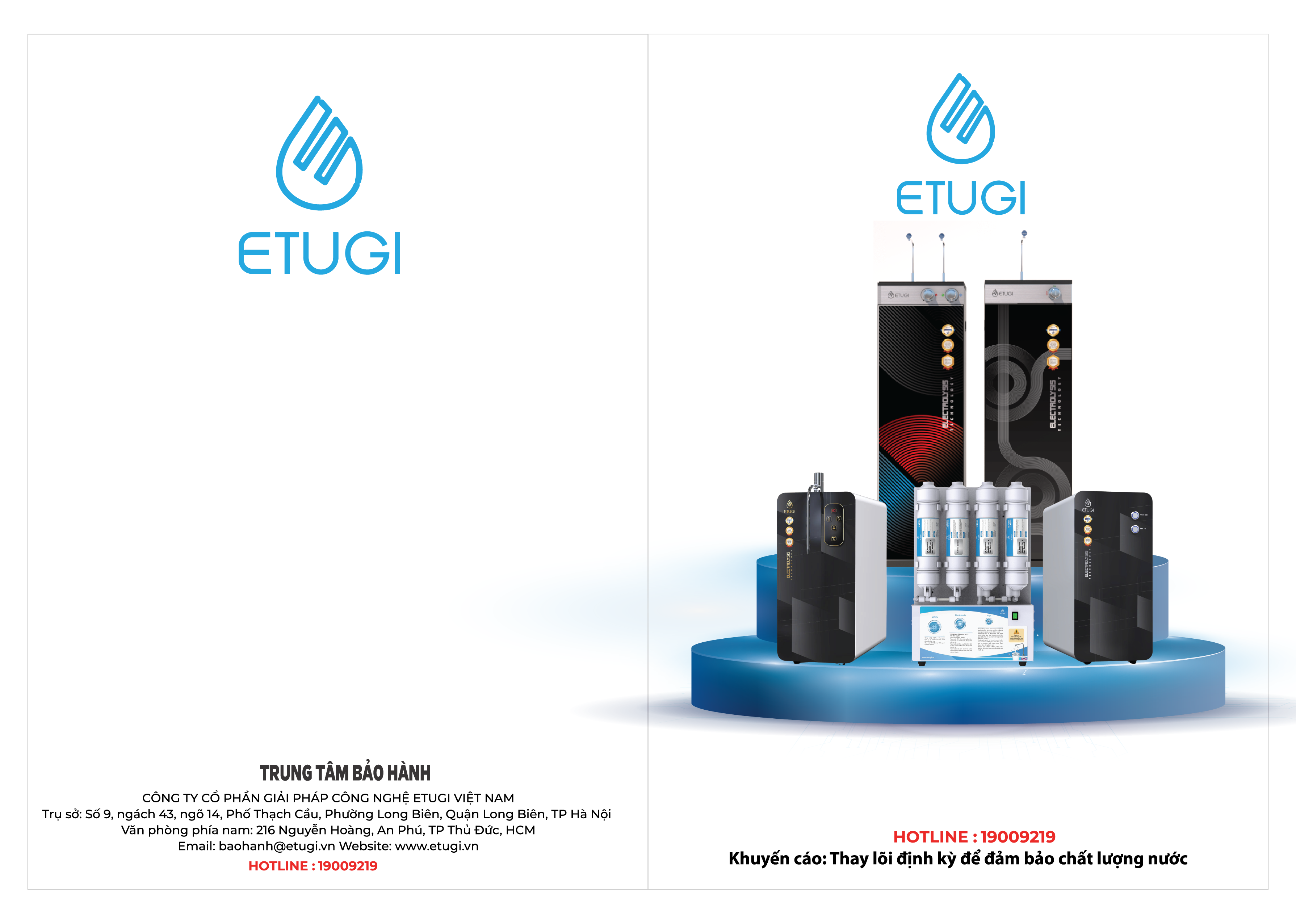 Hướng dẫn sử dụng máy lọc nước ion kiềm Etugi - bước 1